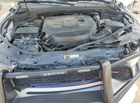 1C4RDJFG6LC443424 2020 DODGE DURANGO Белый Вид подкапотного пространства
