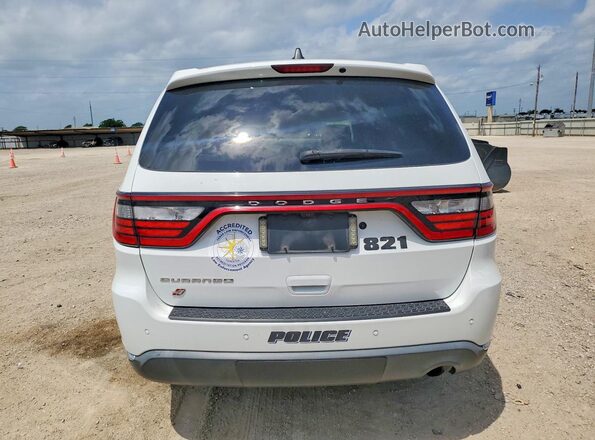 1C4RDJFG6LC443424 2020 DODGE DURANGO Белый Вид сзади