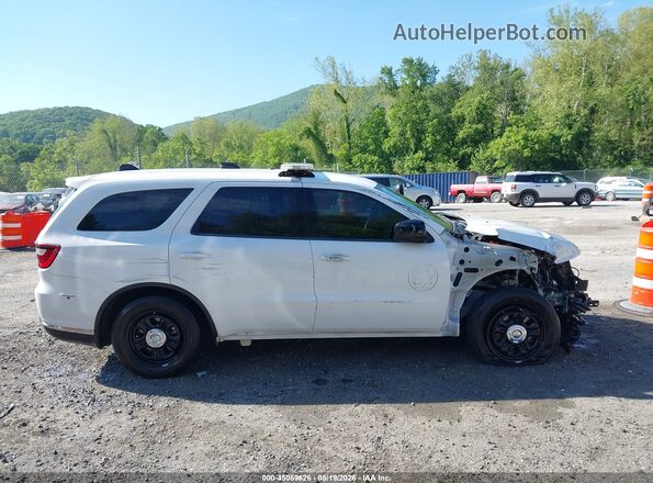 1C4RDJFG6PC690643 2023 DODGE DURANGO Белый Вид задней части салона
