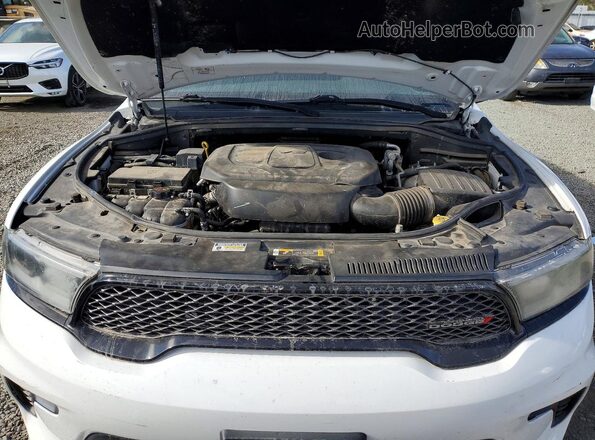 1C4RDJFG8MC792098 2021 DODGE DURANGO Белый Вид подкапотного пространства
