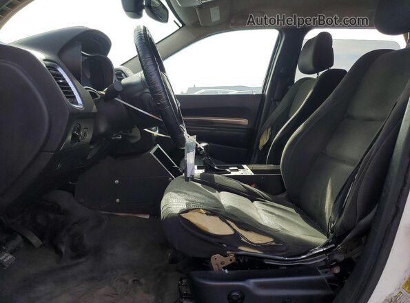 1C4RDJFG9LC261345 2020 DODGE DURANGO White Widok wnętrza z przodu