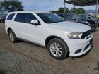 2020 Dodge Durango Ssv Awd White vin: 1C4RDJFG9LC261345
