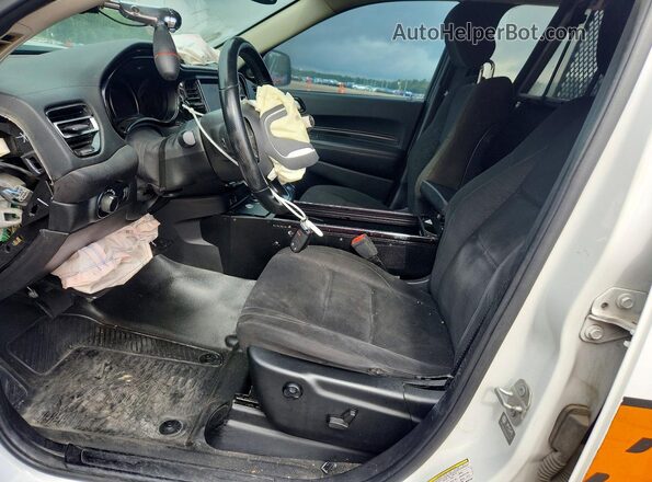 1C4RDJFGXMC642462 2021 DODGE DURANGO Белый Вид салона спереди