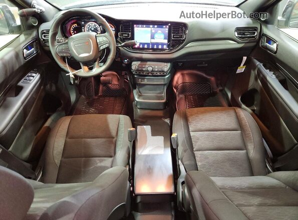 1C4RDJFGXTC227611 2026 DODGE DURANGO Black Widok deski rozdzielczej