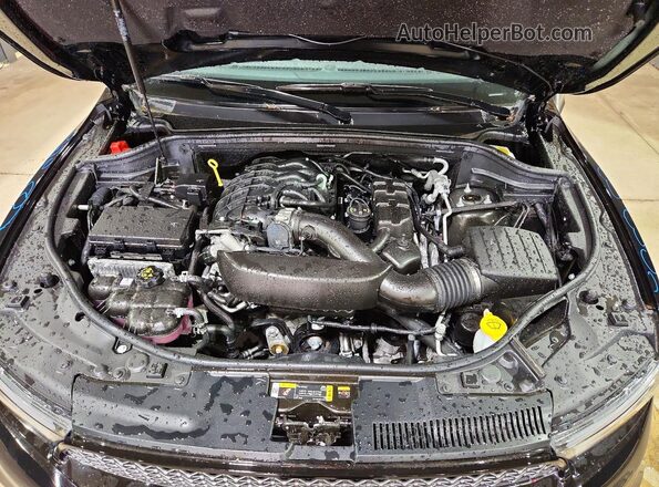 1C4RDJFGXTC227611 2026 DODGE DURANGO Black Widok komory silnika