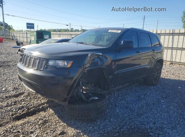 1C4RJEAG0HC896243 2017 JEEP GRAND Черный Передняя левая четверть