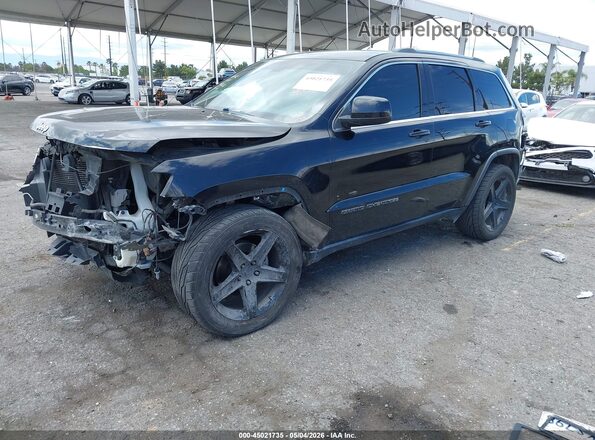 1C4RJEAG1HC765712 2017 JEEP GRAND CHEROKEE Черный Передняя левая четверть