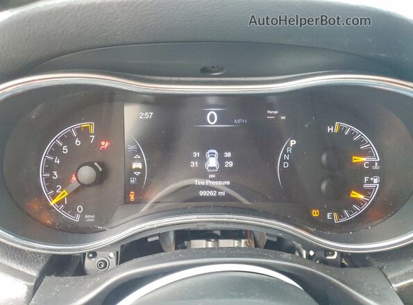 1C4RJEAG1JC433646 2018 JEEP GRAND White Вид щитка приладів