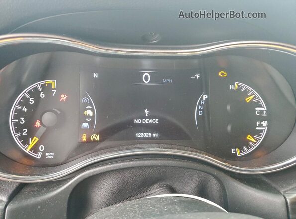1C4RJEAG3MC624652 2021 JEEP GRAND Серый Вид щитка приборов