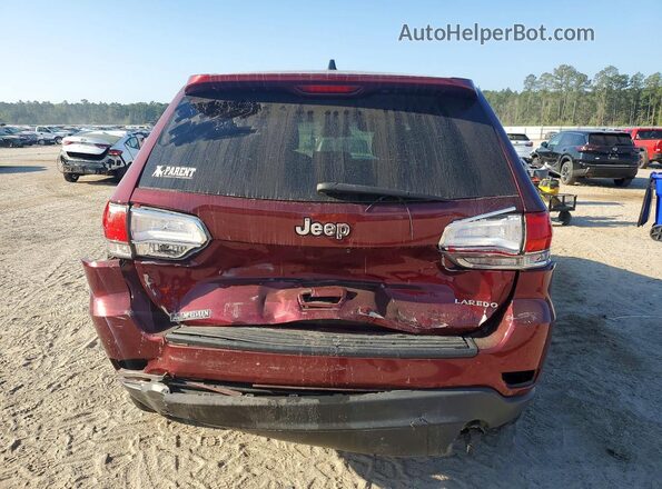 1C4RJEAG4GC464673 2016 JEEP GRAND Burgundy Widok z tyłu