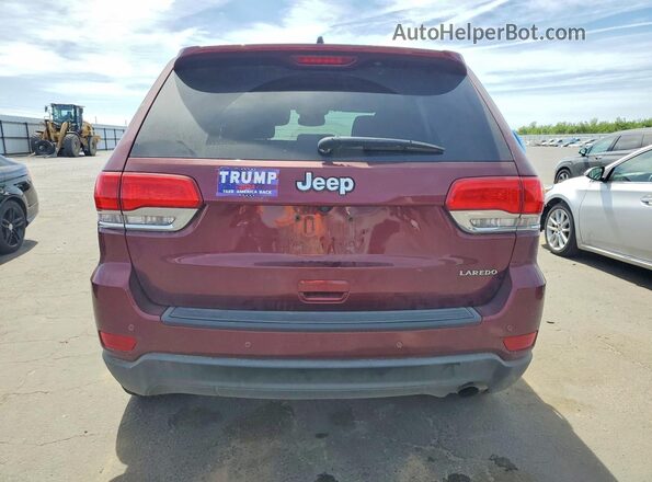 1C4RJEAG5JC407325 2018 JEEP GRAND Maroon Հետևի տեսք