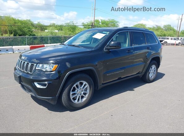 1C4RJEAG6JC328486 2018 JEEP GRAND CHEROKEE Черный Передняя левая четверть