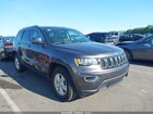 2017 Jeep Grand Cherokee Laredo 4x2 Gray vin: 1C4RJEAG8HC845864