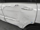 2018 Jeep Grand Cherokee Laredo Белый vin: 1C4RJEAG9JC111787 Damage: Left Rear Door, Severe Damage, Replacement Required
