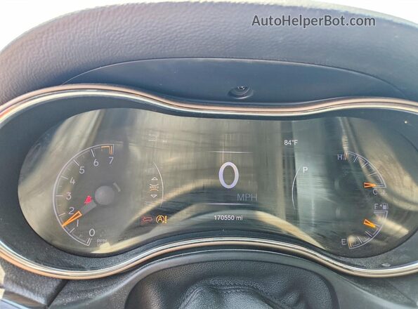 1C4RJEAGXHC674907 2017 JEEP GRAND Белый Вид щитка приборов