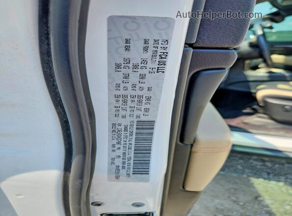1C4RJEAGXHC674907 2017 JEEP GRAND Белый Вид наклейки с VIN-кодом