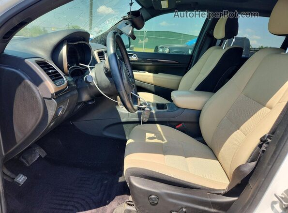 1C4RJEAGXHC674907 2017 JEEP GRAND Белый Вид салона спереди