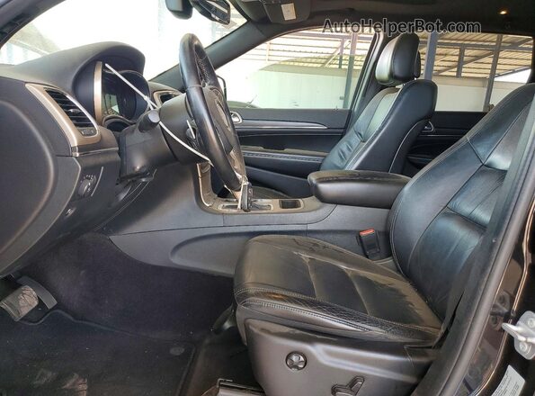1C4RJEBG1GC451829 2016 JEEP GRAND Черный Вид салона спереди
