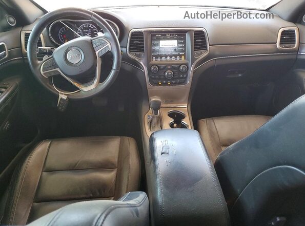 1C4RJEBG1GC451829 2016 JEEP GRAND Черный Вид панели приборов