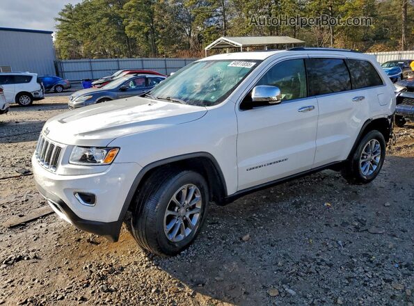 1C4RJEBG1GC500236 2016 JEEP GRAND White Vista tres cuartos delantera izquierda