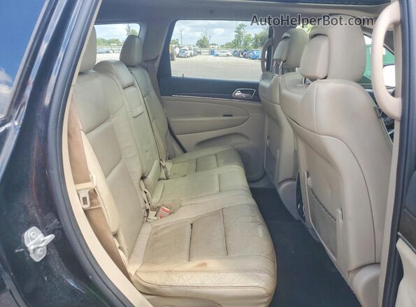 1C4RJEBG1HC829102 2017 JEEP GRAND Black Rear interior view
