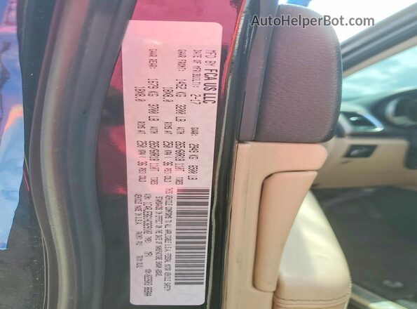 1C4RJEBG1HC829102 2017 JEEP GRAND Black VIN sticker view