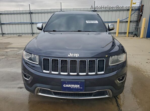 1C4RJEBG2GC396419 2016 JEEP GRAND Black Front view