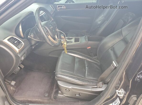 1C4RJEBG2GC396419 2016 JEEP GRAND Black Front interior view