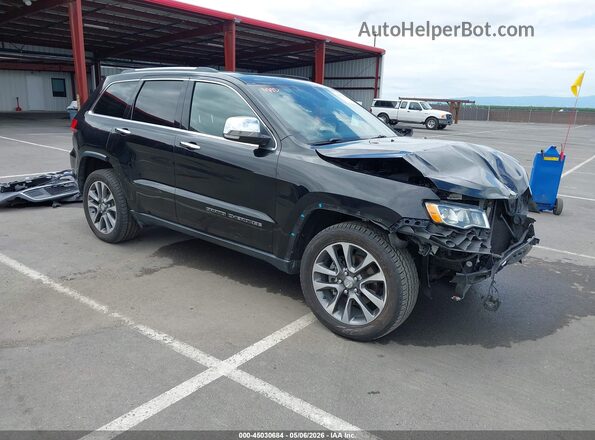 1C4RJEBG2JC304863 2018 JEEP GRAND CHEROKEE Черный Передняя правая четверть