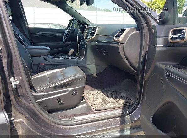 1C4RJEBG3GC313984 2016 JEEP GRAND CHEROKEE Gray Front interior view