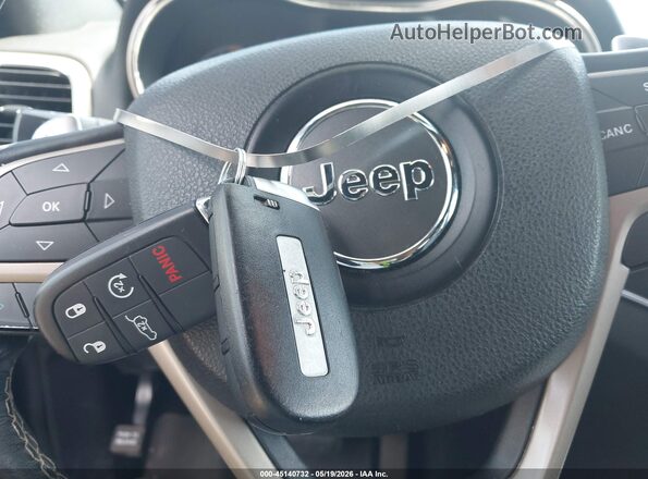 1C4RJEBG3GC313984 2016 JEEP GRAND CHEROKEE Gray Dashboard view