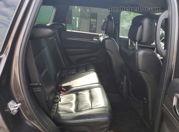 1C4RJEBG3JC109676 2018 JEEP GRAND Charcoal უკანა სავარძლების ხედი