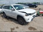 2018 Jeep Grand Cherokee Limited 4x2 White vin: 1C4RJEBG3JC131936