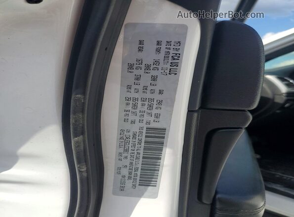 1C4RJEBG3JC238811 2018 JEEP GRAND White Widok naklejki z numerem VIN