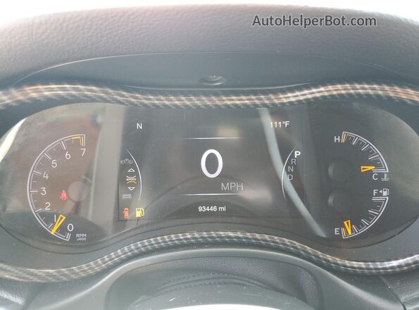 1C4RJEBG3LC182274 2020 JEEP GRAND Серый Вид щитка приборов