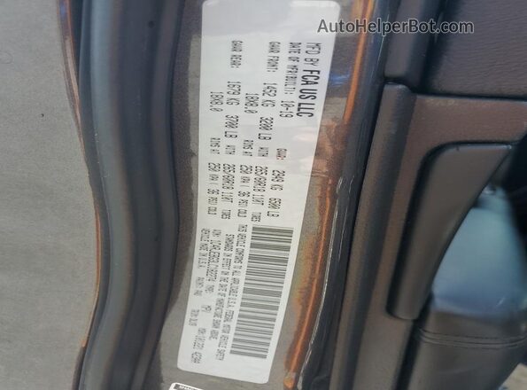 1C4RJEBG3LC182274 2020 JEEP GRAND Серый Панорамный вид салона 360°