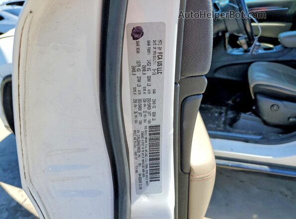 1C4RJEBG4GC400230 2016 JEEP GRAND White Vista de la etiqueta del VIN