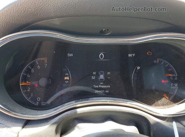 1C4RJEBG4GC400230 2016 JEEP GRAND White Vista del cuadro de instrumentos
