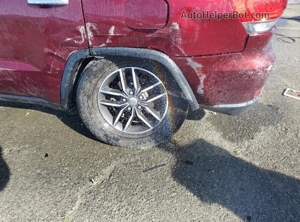 1C4RJEBG4HC793471 2017 JEEP GRAND Бордовый 