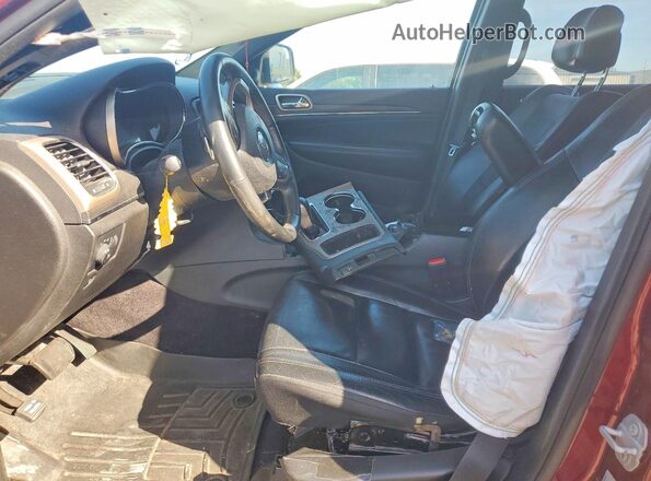 1C4RJEBG4HC793471 2017 JEEP GRAND Бордовый Вид салона спереди