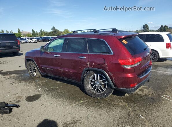 1C4RJEBG4HC793471 2017 JEEP GRAND Бордовый 