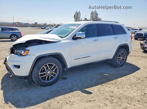 1C4RJEBG4HC793535 2017 JEEP GRAND Белый Передняя левая четверть