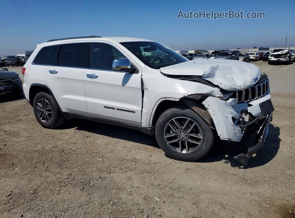 1C4RJEBG4HC793535 2017 JEEP GRAND Белый Передняя правая четверть