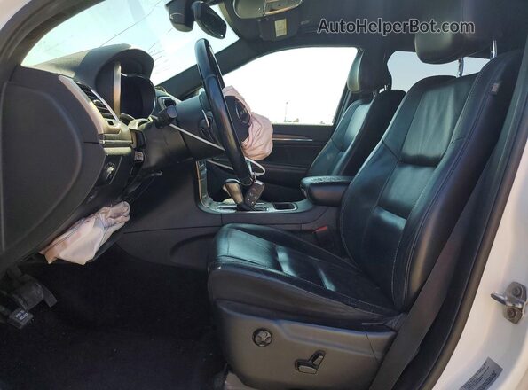 1C4RJEBG4HC793535 2017 JEEP GRAND Белый Вид салона спереди