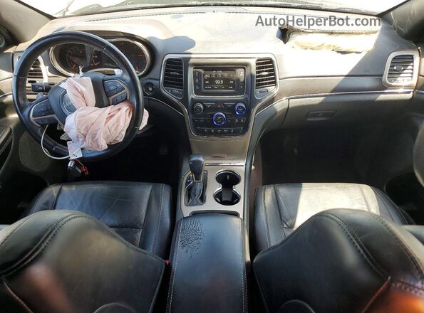 1C4RJEBG4HC793535 2017 JEEP GRAND Белый Вид панели приборов