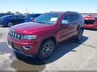 2017 Jeep Grand Cherokee Limited 4x2 Темно-бордовый vin: 1C4RJEBG4HC828896