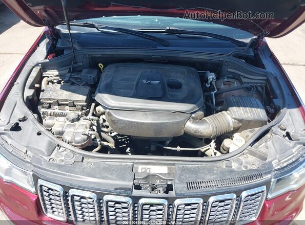 1C4RJEBG4HC828896 2017 JEEP GRAND CHEROKEE Темно-бордовый Вид сзади
