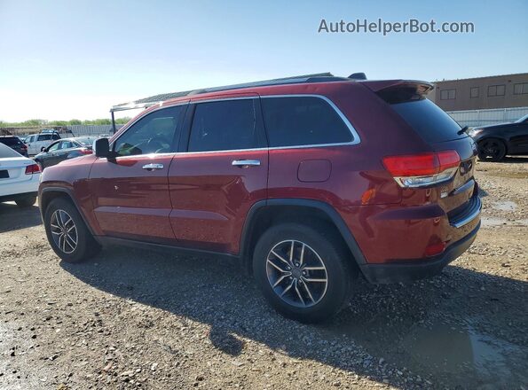 1C4RJEBG4KC657137 2019 JEEP GRAND Burgundy Tył lewy