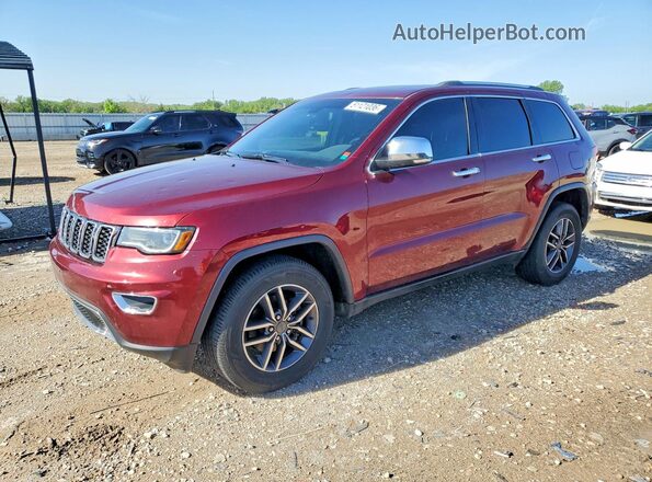 1C4RJEBG4KC657137 2019 JEEP GRAND Burgundy Przód lewy