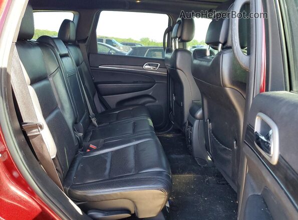 1C4RJEBG4KC657137 2019 JEEP GRAND Burgundy Widok wnętrza z tyłu
